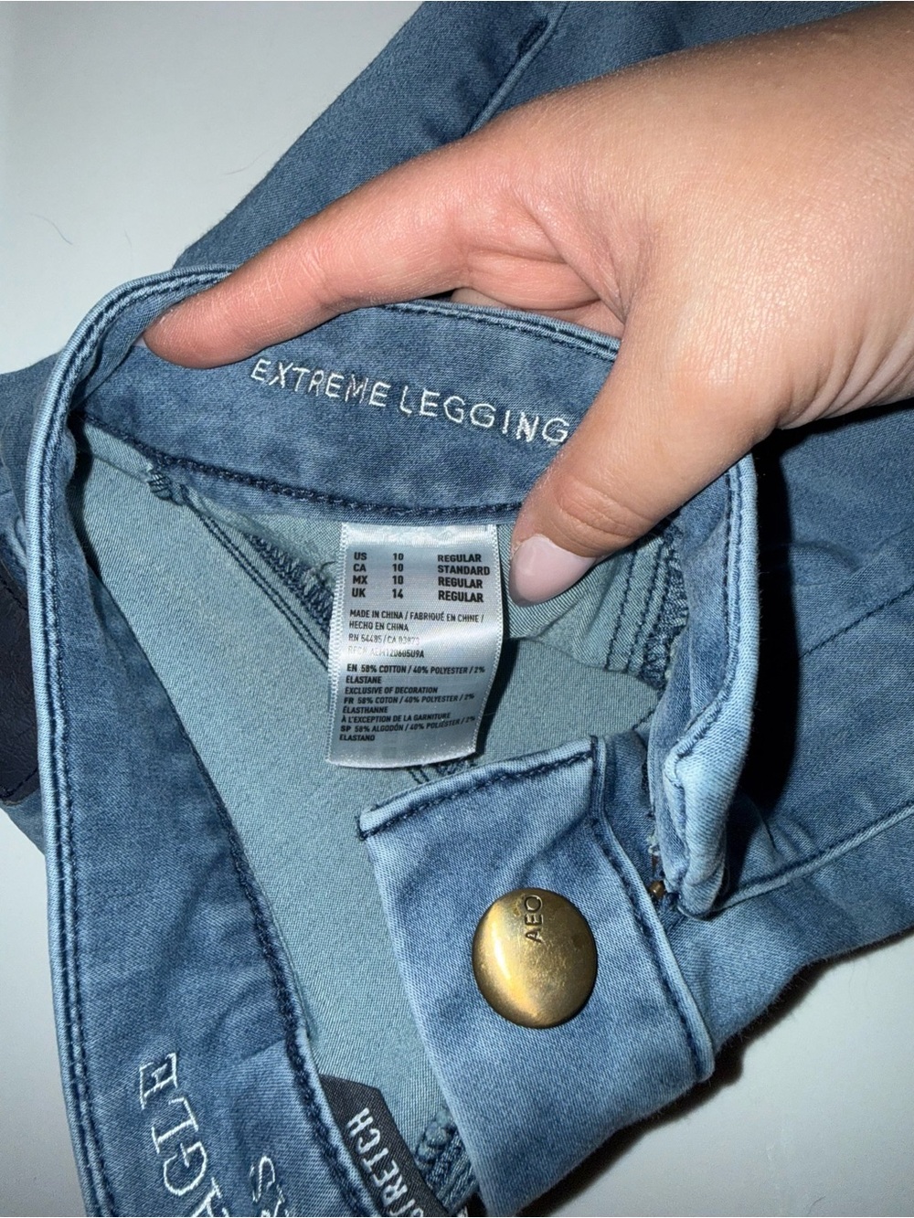 American Eagle Outfitters Super Stretch Women's Skinny Jeans - Picture 5 of 5